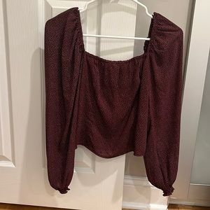 Abercrombie & Fitch square neck top